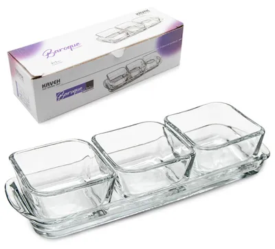 Mini-Glasschälchen-Set 4-teilig, 70 ml, für Dips & Saucen