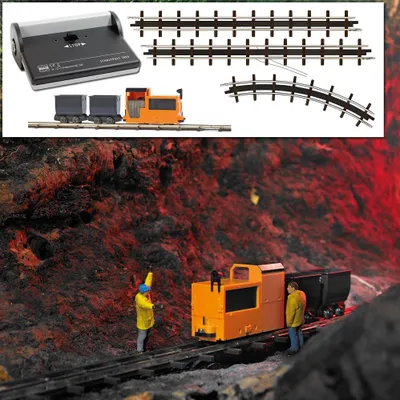 Produktbild von Busch Grubenbahn Start-Set 12020