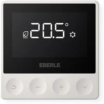 Produktbild von Eberle AP-Thermostat als ATR 4500 Raumregler 5 30 C RAL9016 567195457600