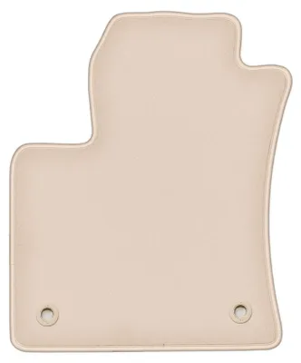 Produktbild von DURBAN Beige Velours-Fahrerfußmatte für Toyota Prius IV Schrägheck (2017-)