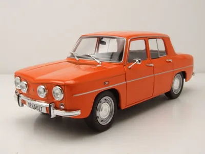 Produktbild von Renault 8 TS orange Modellauto 1:18 Solido