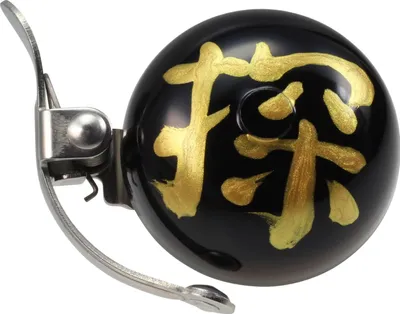 Produktbild von Crane Bell Co Mini Suzu Fahrradklingel Handpainted Handbemalt Omamori Explore