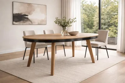 Image de Table Ronde Pliante Pour Salle ? Manger, Salon, Cuisine