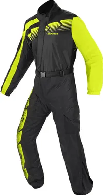 Image de Ensemble de pluie complet pour moto Spidi Touring, jaune, taille M