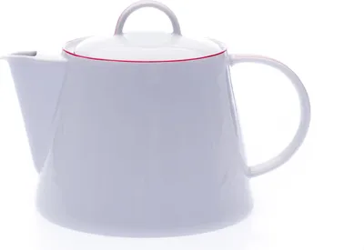 Produktbild von Thun 1794 Tom, konvice čajová, český porcelán, 1,3 l, červená linka, Thun