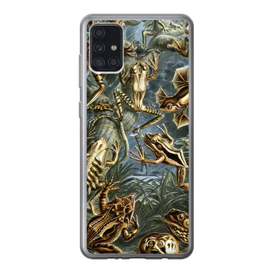 Produktbild von MuchoWow® Handyhülle Schutzhülle Hülle für Samsung Galaxy A52 5G Batrachia - Haeckel - Alte Meister Silikon Softcase Handy Hülle - Umschlag