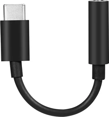 Obrázek produktu pro Adaptér USB-C na 3,5mm, konektor USB-C na 3,5mm AUX audio jack, náhradní audio adaptér pro Huawei Xiaomi, černý