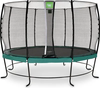 Image de EXIT Lotus Classic Trampoline ø366cm – Sur pieds – Rond – Trampoline de Jardin – Vert