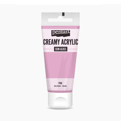 Obrázok produktu pre PENTART Krémový akrylový hodvábny lesk, 60 ml, ružový