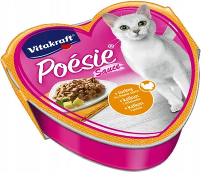 Produktbild von VITAKRAFT POESIE CREATION SOS Truthahn/Käse - Nassfutter für Katzen - 85 g