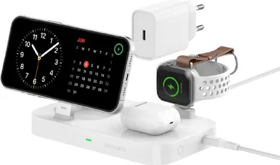 Obrázek produktu pro 4smarts 540994, Vnitřní, DC, USB, 5 V, Bezdrátové nabíjení, Bílá