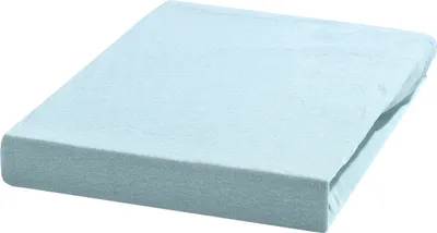 Produktbild von Spannbettlaken - Aqua - Baumwolle - 100 x 200 cm