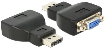 Produktbild von Delock - Videoadapter - DisplayPort männlich zu HD-15 (VGA) weiblich - Schwarz