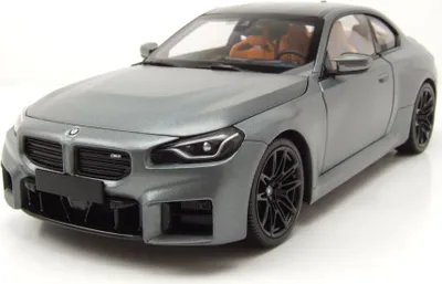 Produktbild von Minichamps 110023121 BMW M2 2022 matt grau 1:18