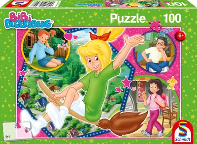 Zdjęcie produktu dla Schmidt 56399 - Bibi Blocksberg - Puzzle, 100 Teile