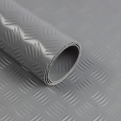 Immagine prodotto di Pavimento in PVC Taglio Diamante Grigio 120x500 cm