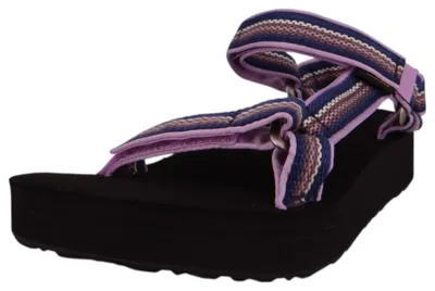 Produktbild von Teva Damen Trekking Sandalen Midform Universal Woven 1171870 Schwarz