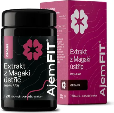 Produktbild von AjemFIT Magaki Austernextrakt – 120 Kapseln