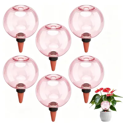 Imagen del producto de Solidchoice - Globos de riego automático para plantas - 6 unidades - 500 ml