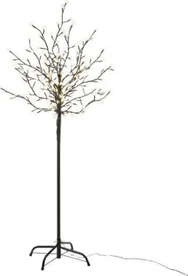 Obrázek produktu pro Dekorativní LED strom s květy, teple bílá, 150 cm