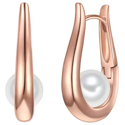Produktbild von Yokoamii Creolen Metall-Legierung Muschelkernperle 50020177