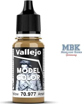 Obrázek produktu pro Modelová barva - 125 - Pouštní žlutá 17ml