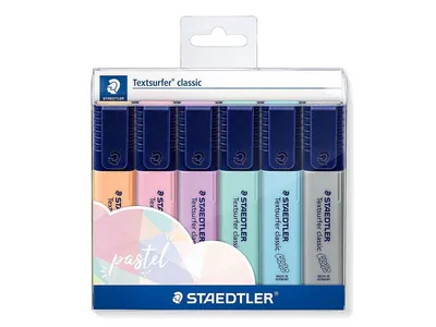 Zdjęcie produktu dla STAEDTLER Textmarker Textsurfer pas. 6St Etui
