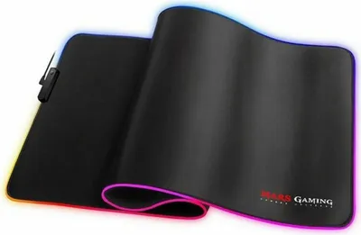 Produktbild von Gaming Matte mit LED Mars Gaming MMPRGB2 RGB XL Schwarz