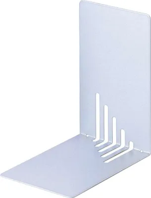 Produktbild von MAUL Buchstütze Stahl 14 x 8.5 x 14 cm silber