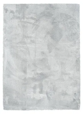 Zdjęcie produktu dla PASSUA Dywan 100 x 260 cm jasnoszary Plush - imitacja skóry z krótkim włosiem - miękki do salonu, sypialni i pokoju dziecięcego