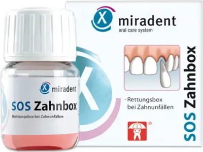 Produktbild von Miradent Zahnrettungsbox Sos Zahnbox 1 St