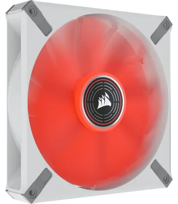 Zdjęcie produktu dla Corsair CO-9050129-WW Lüfter CORSAIR 140*140*25 ML140 LED ELITE-W AirGuide Red