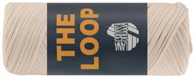 Produktbild von Lana Grossa THE LOOP 100 g Effektgarn für Taschen & Deko 40 m Farbe 002 - Beige