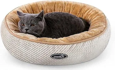 Produktbild von Famanu Katzenbett Faltbar - Weich und Plüschig, S 50 x 15 cm