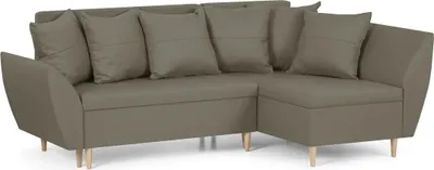 Produktbild von ALI Ecksofa mit Schlaffunktion - Braun