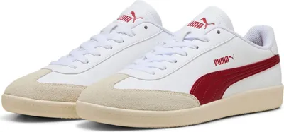 A pair of Puma sneakers on a white background.