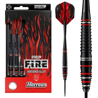 Imagen del producto de Harrows Fire: Dardos de acero de aleación de alta calidad