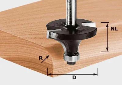 Image de Fraise à moulurer HW S12 D63/32/R25 - FESTOOL - 491107