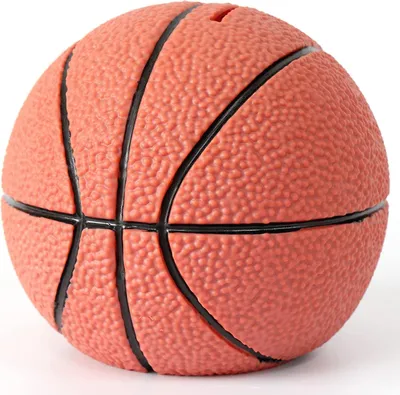 Produktbild von Fußball Spardose Kinder, Basketball Spardosen, Kreative Sparschwein für Mädchen Jungen aus sicherem emailliertem Material Gut für Deko/Geschenk/Spielzeug Basketball