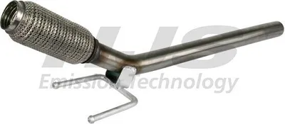 Produktbild von HJS Abgasrohr Auspuffrohr für VW Polo Schrägheck (6R1, 6C1) Vorne 91 11 1665