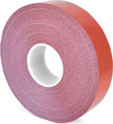 Produktbild von Bodenmarkierungsband WT-5846 mit glatter Oberfläche, PU, Rot, 50 mm x 25 m