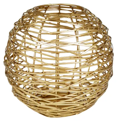 Produktbild von Kaheku Windlicht Belvedere gold 41 Ø 40h 1120016238