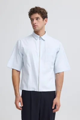 Produktbild von Casual Friday CFWeslin Herren Hemd Oversize-Hemd Kurzarmhemd 100% Baumwolle Relaxed Fit