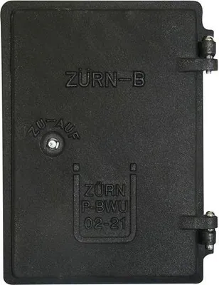 Obrázek produktu pro Krbová dvířka Zürn B / Bavorská krbová dvířka litinová jmenovitá velikost 155x228mm