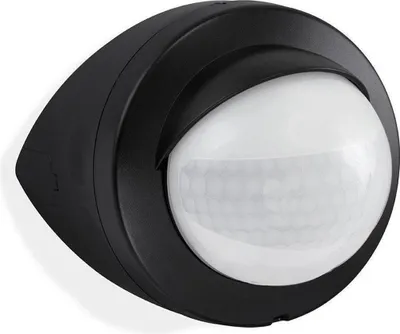 Produktbild von Telefunken Monaco Bewegungsmelder 200° 12m IP44 Rund Schwarz