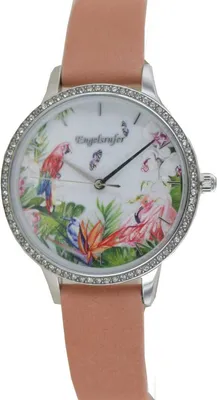 Produktbild von Engelsrufer Damen Uhr Armbanduhr Edelstahl ERWO-PARADISE-01 Lederband / Meshband