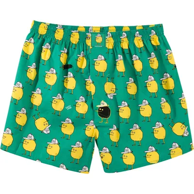 Produktbild von Lousy Livin Herren Boxershorts Zitrone, Größe:XL, Farben:green