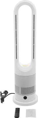 Produktbild von Flügelloser Ventilator - Standventilator - Heizen & Kühlen - 1200 W - Timer über 8 Std. - 220 V -  - Weiß