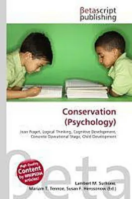 Produktbild von Conservation (Psychology)
