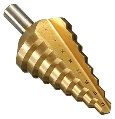 Obrázok produktu pre Držiak vrtákov s stupňovitým vrtákom, kužeľový vrták, 10-45 mm